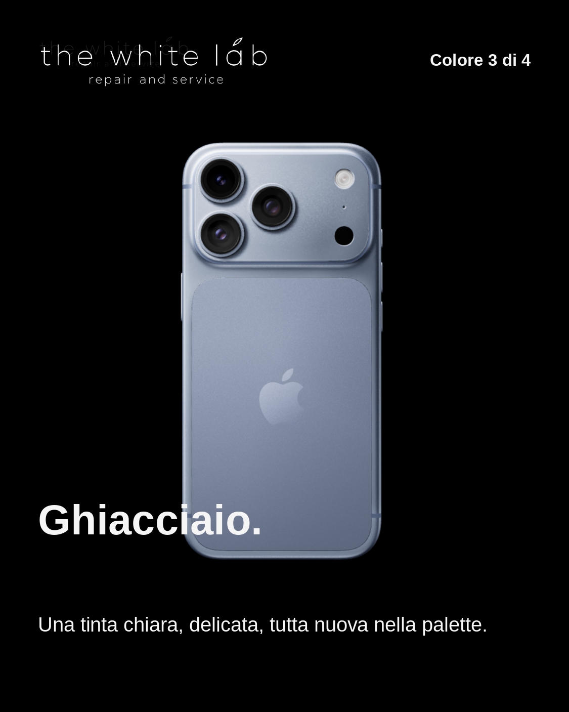 The White Lab — iPhone 18 Pro: slide 4 di 8